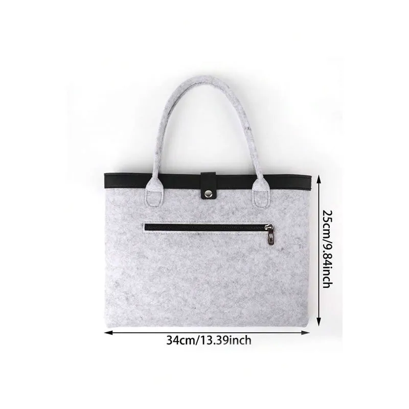 15 Inch Felt Minimalist Laptop Bag Se-155
