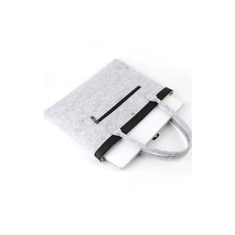 15 Inch Felt Minimalist Laptop Bag Se-155