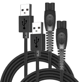 5V USB Charging Cable Cord for Philips Norelco Shaver One Blade 360 X3001 QP2724 QP2824 QP2834 QP2834 QP4530 QP4631 MG5910 MG5920 MG7910 MG9510 MG9520 Beard Trimmer (2)