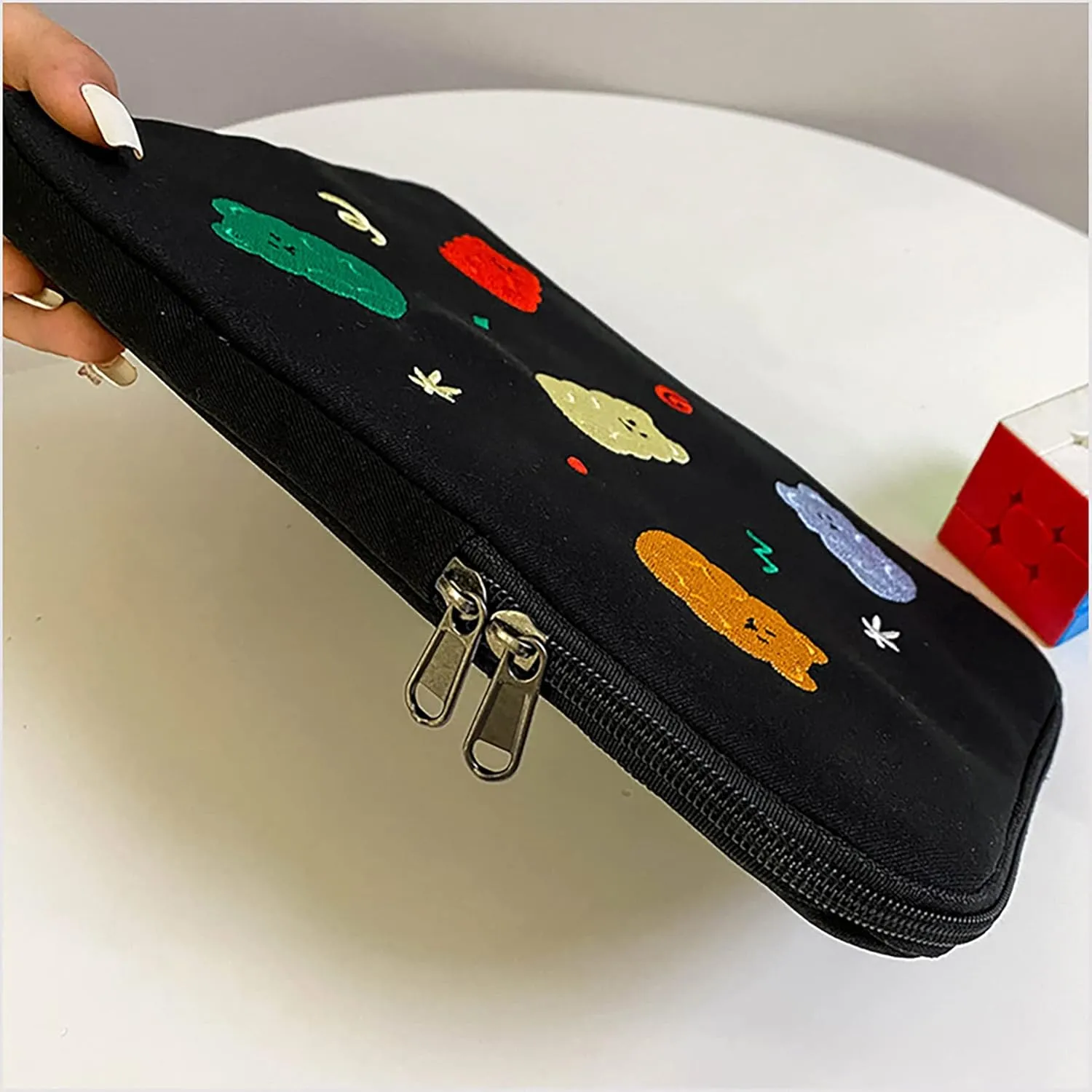 9-11 Inch Tablet Sleeve Case for iPad Pro 11 iPad Bag New iPad Air 4 10.2-inch Protective Bag Cute Design iPad Pouch Carrying Case with Pocket