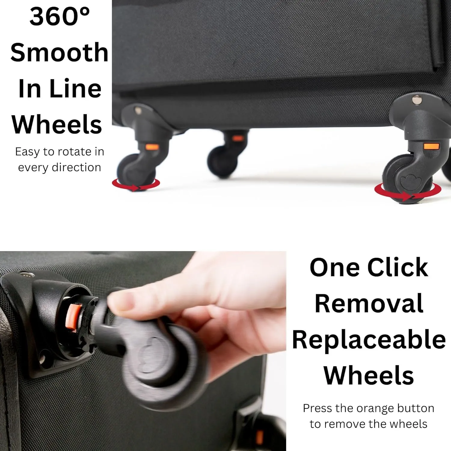 Alpine Swiss Wheeled Briefcase | Rolling Briefcase Locking Telescopic Handle 4 Replaceable Wheels | Pilot Lawyer Litigator Attache Case | 17 Laptop Compartment | Dual Combo Locks | Organizer Pockets