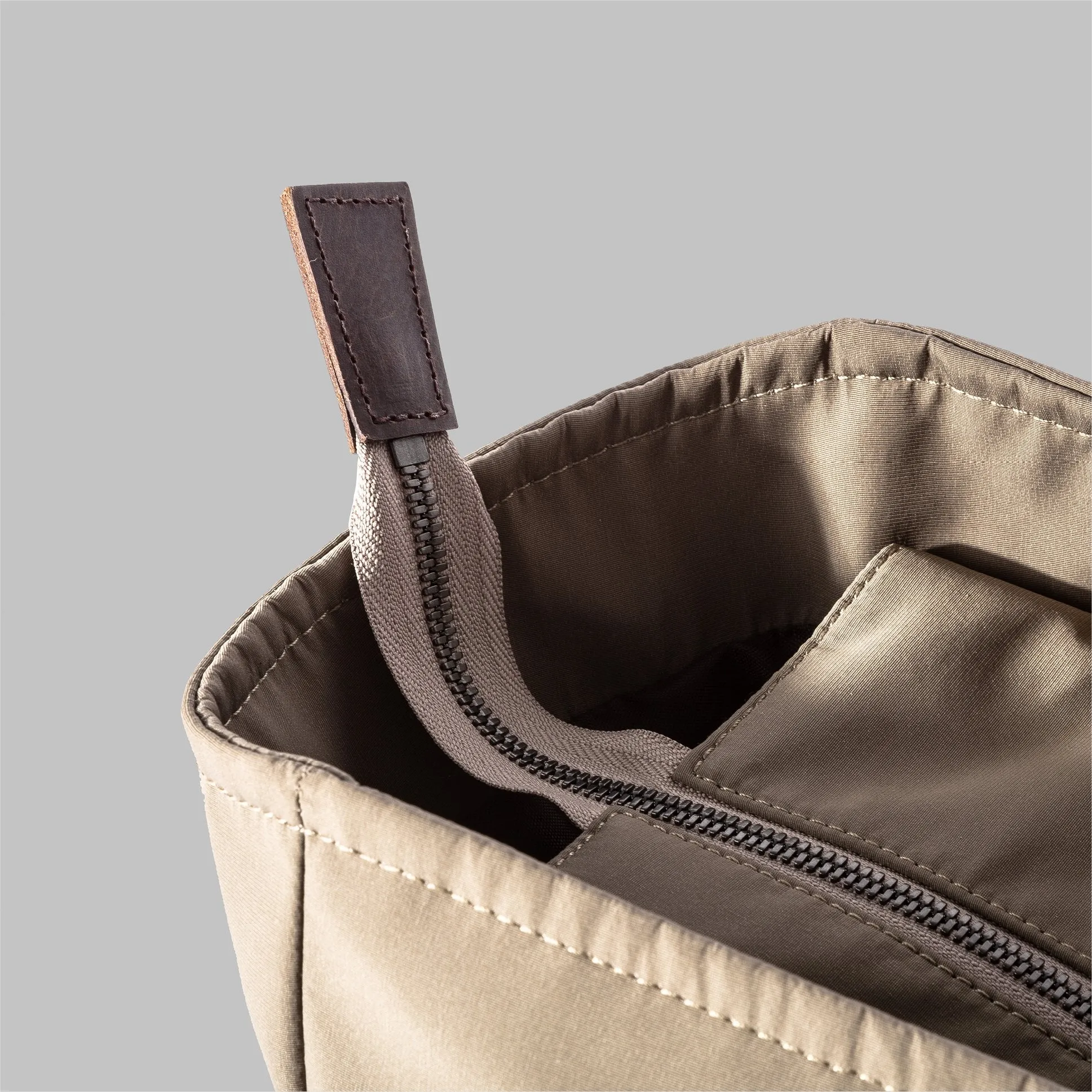Appdale Large Beige Nylon Tote Bag