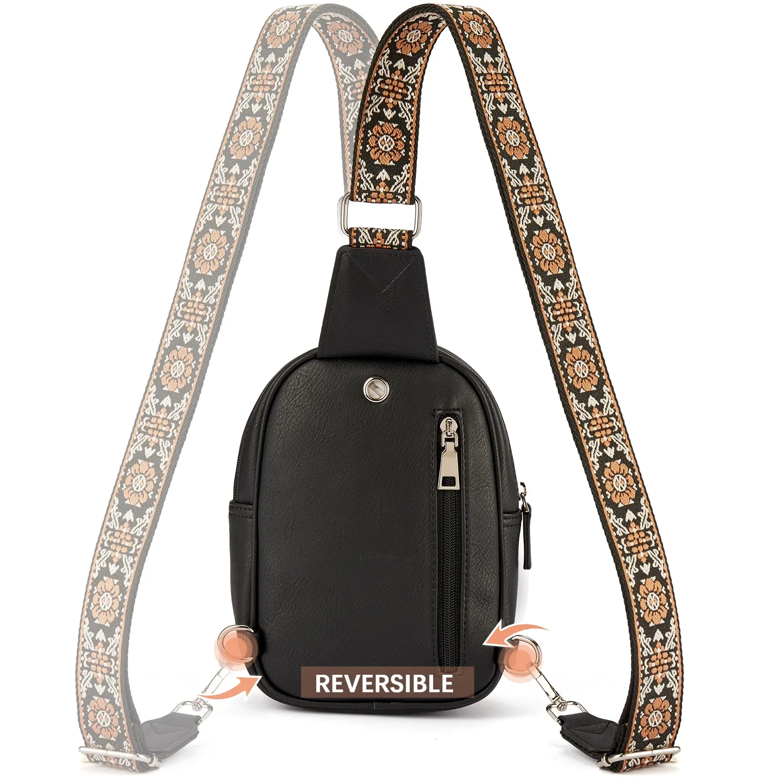 Aurora Anti-Theft Bohemian Shoulder Strap Crossbody Bag