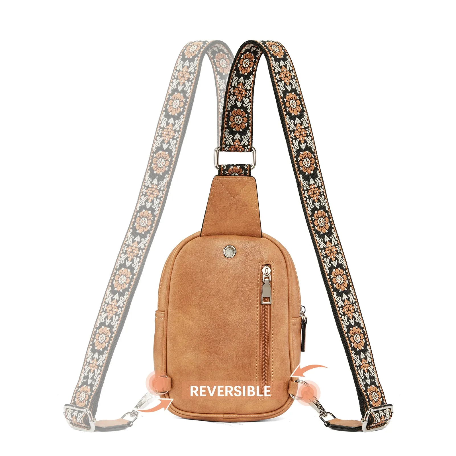 Aurora Anti-Theft Bohemian Shoulder Strap Crossbody Bag