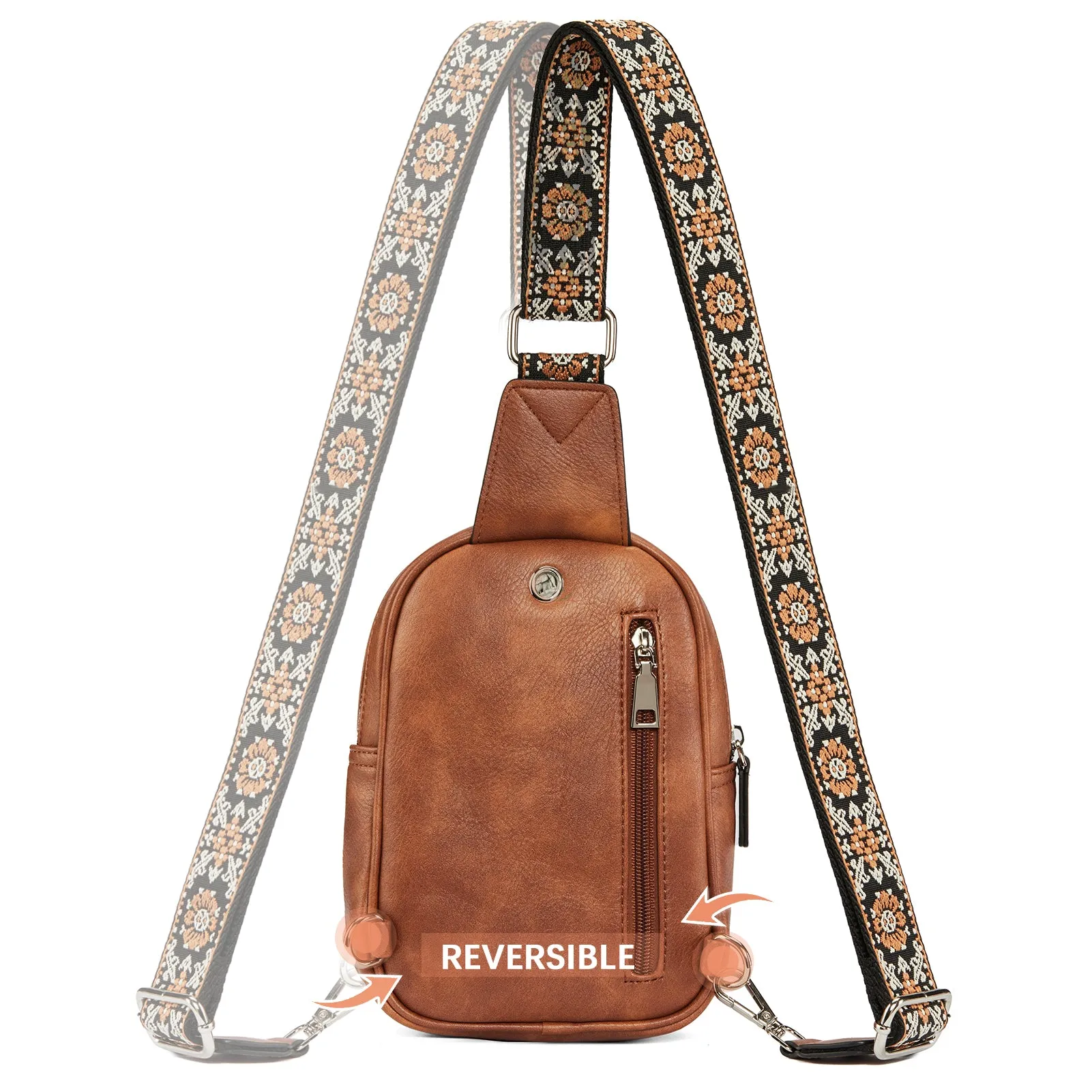 Aurora Anti-Theft Bohemian Shoulder Strap Crossbody Bag