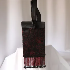 Black and Red Evening Bag