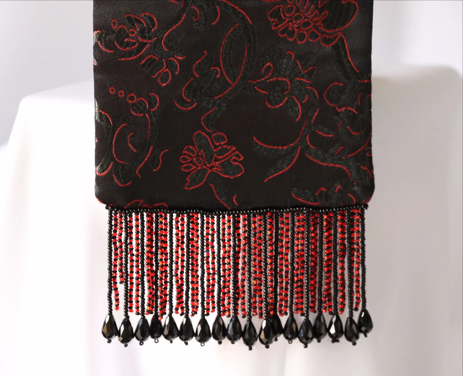 Black and Red Evening Bag