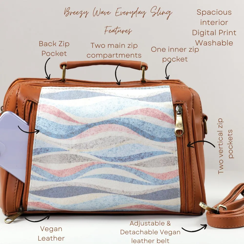 Breezy Wave Everyday Sling bag