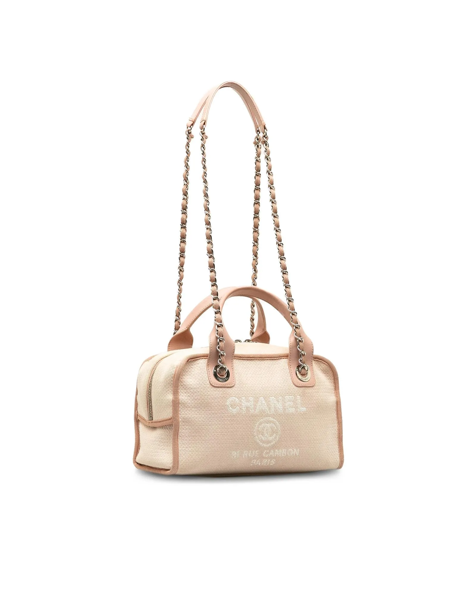 Canvas and Leather Bowling Satchel