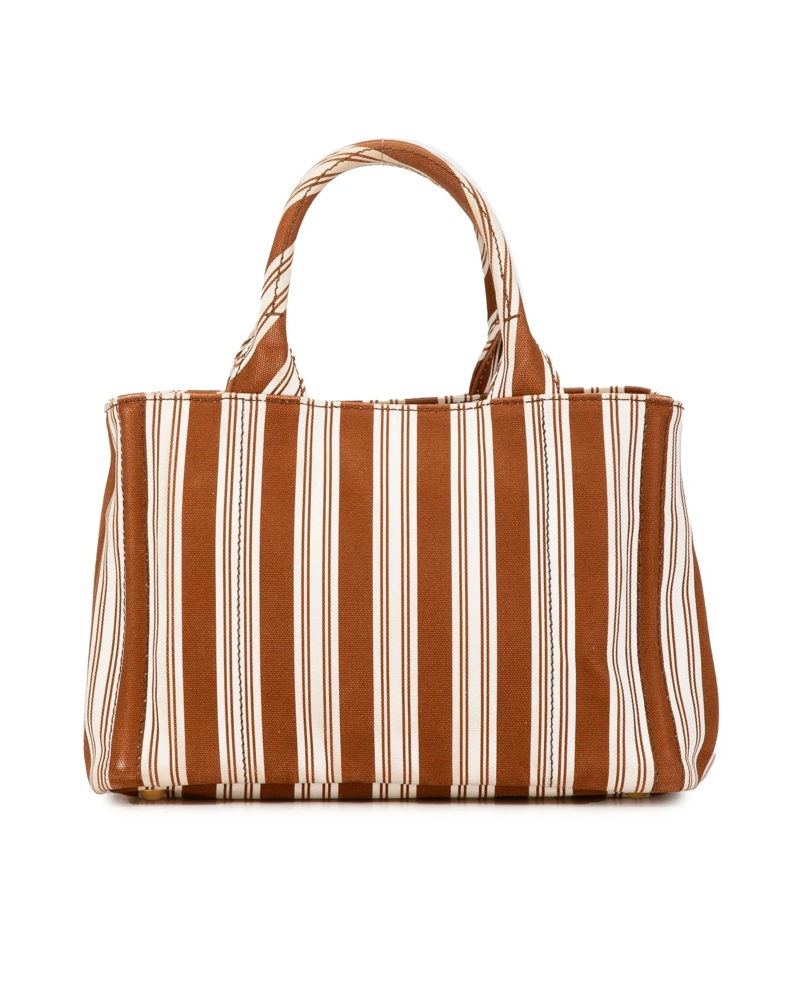 Canvas Logo Satchel with Rolled Handles and Detachable Strap