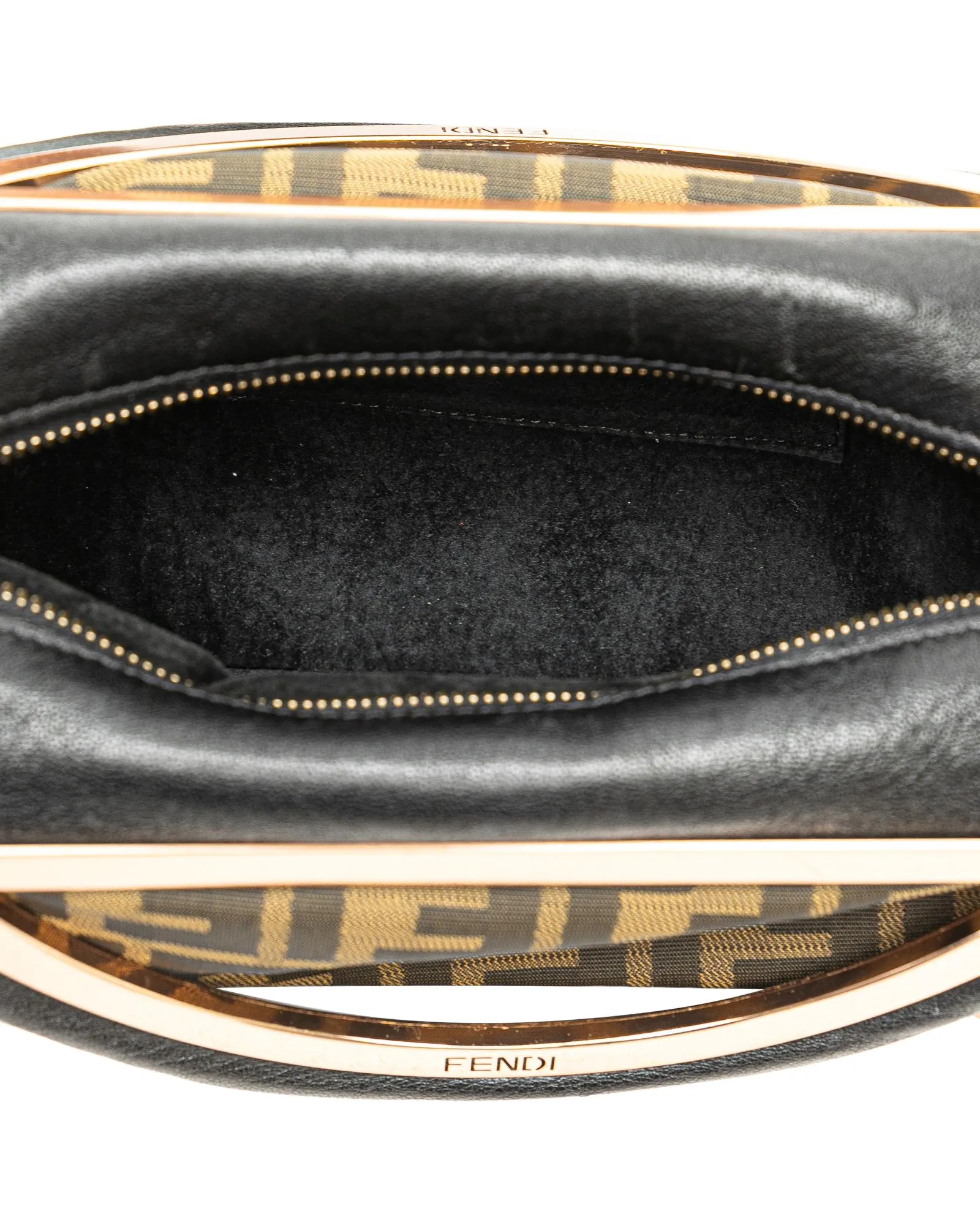 Canvas Smile Satchel with Cutout Handles