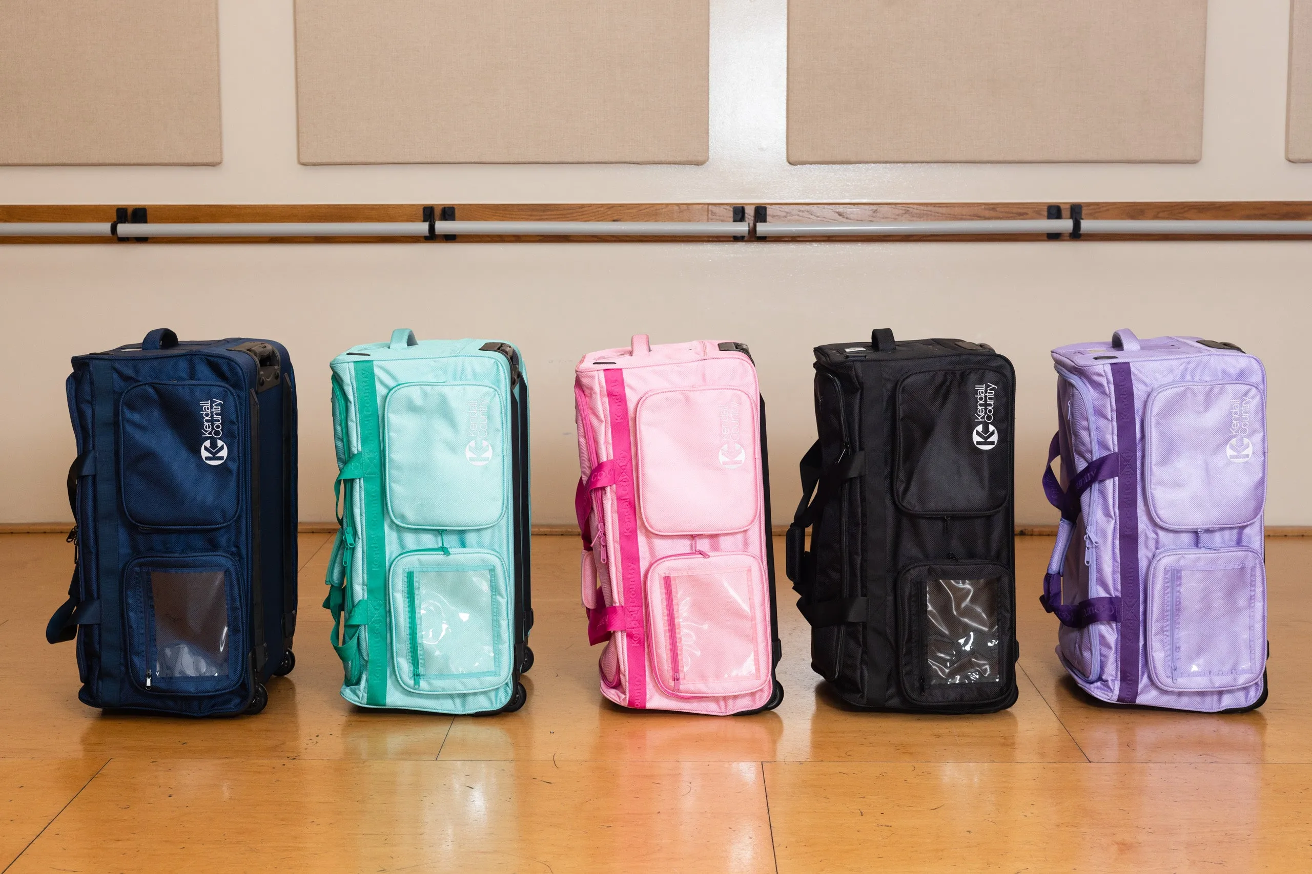 Dance Bag with Garment Rack - Midnight Blue, Large 28"
