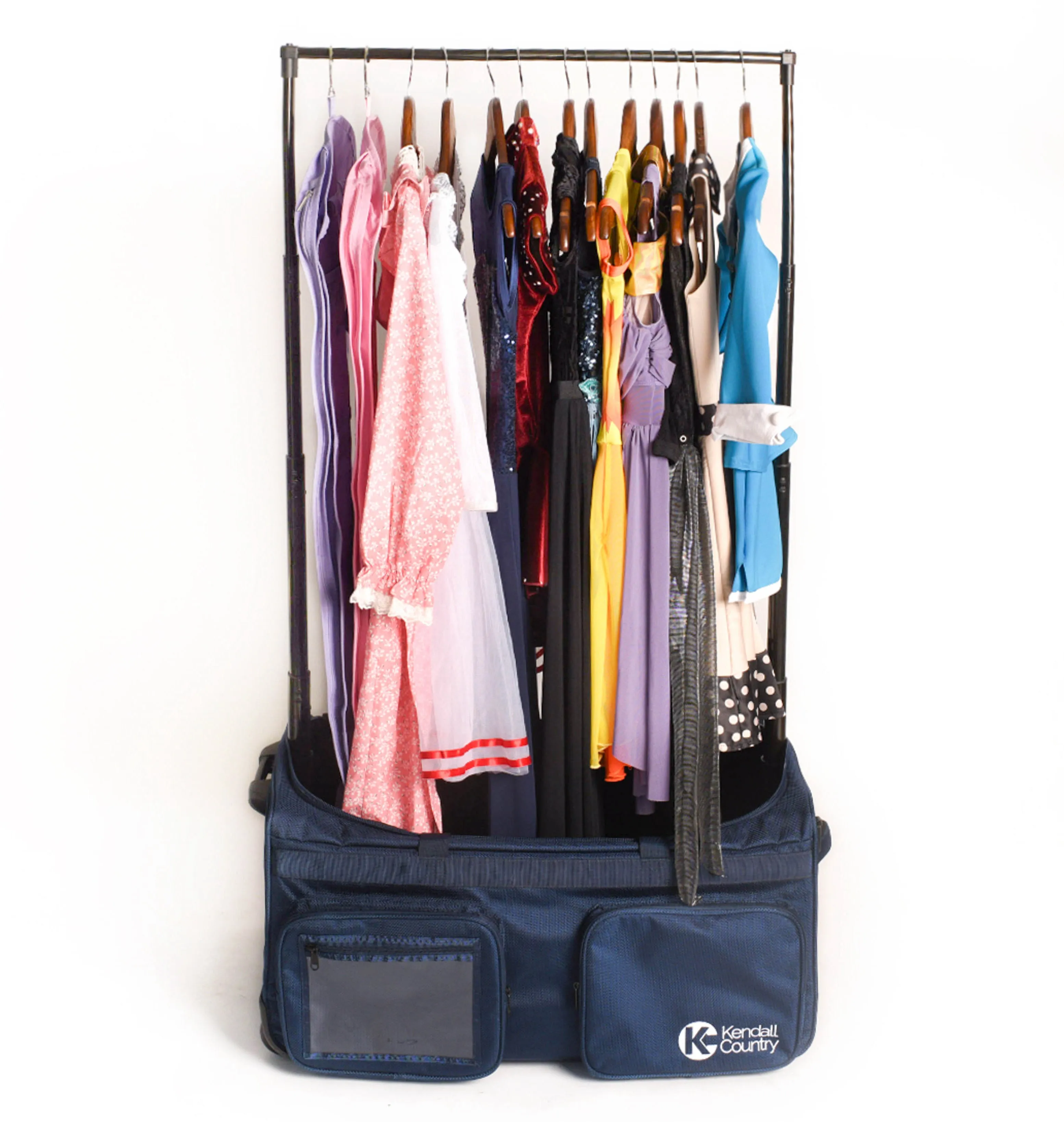 Dance Bag with Garment Rack - Midnight Blue, Large 28"