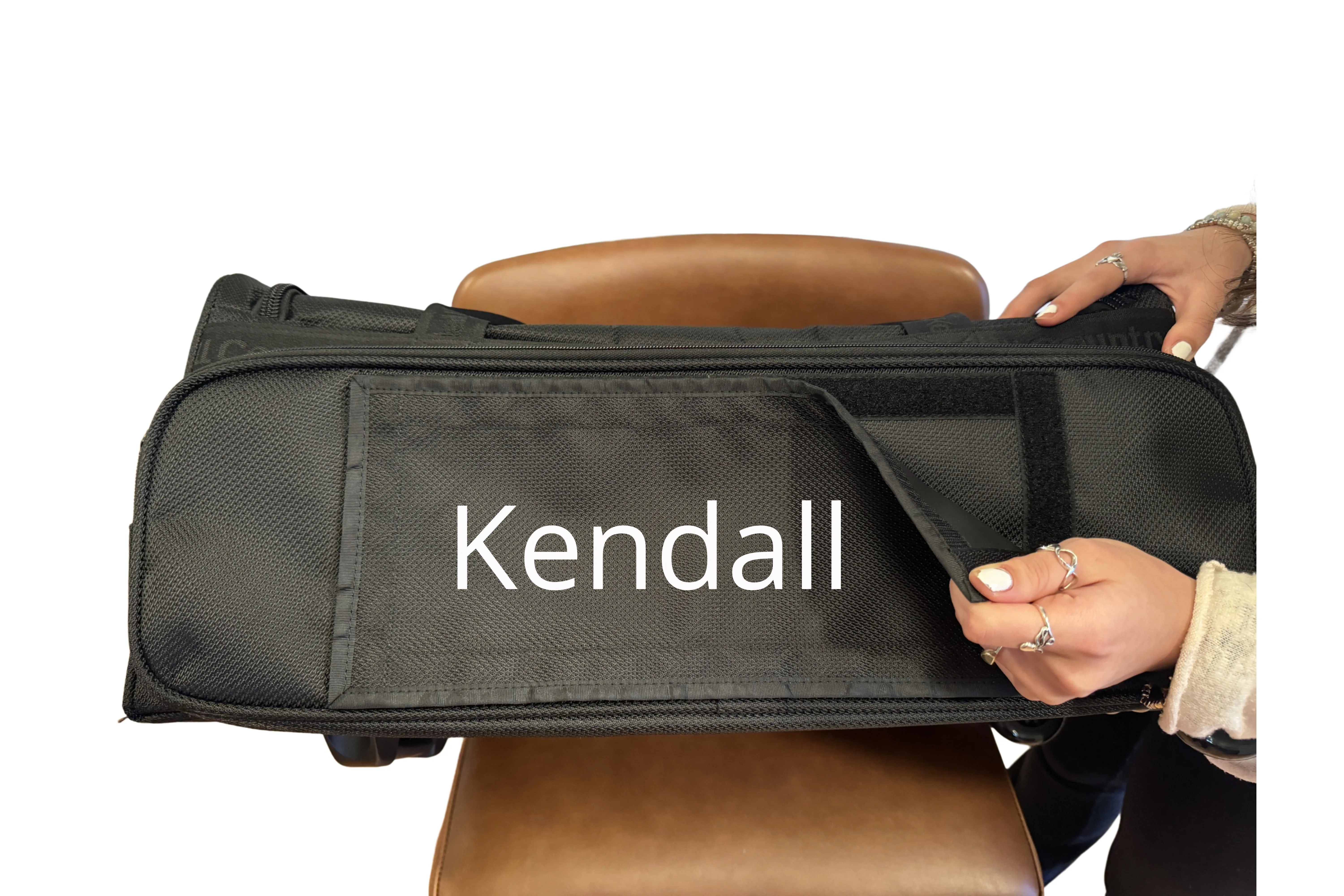 Dance Bag with Garment Rack - Midnight Blue, Large 28"