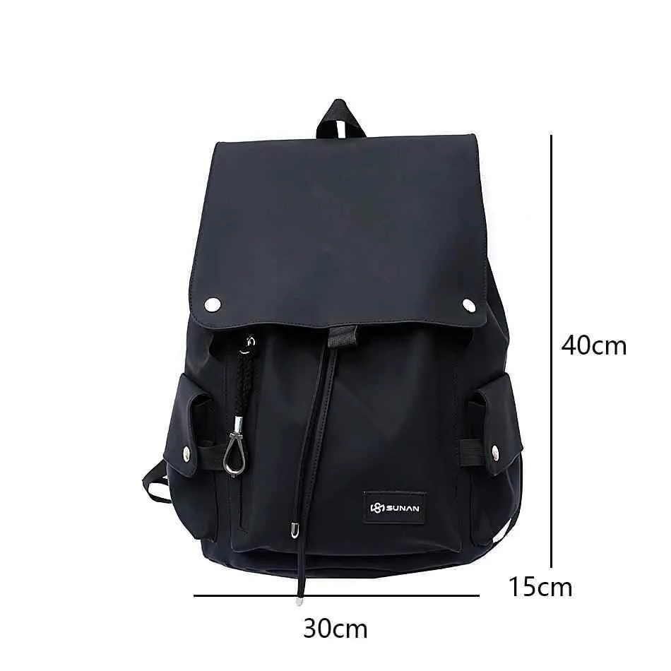 Drawstring School Bag - Women's Men's unisex Cool Backpack UCBRQ41 Travel Solid Fashion