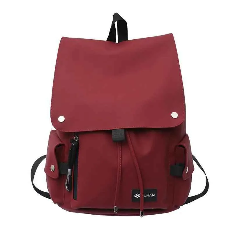 Drawstring School Bag - Women's Men's unisex Cool Backpack UCBRQ41 Travel Solid Fashion
