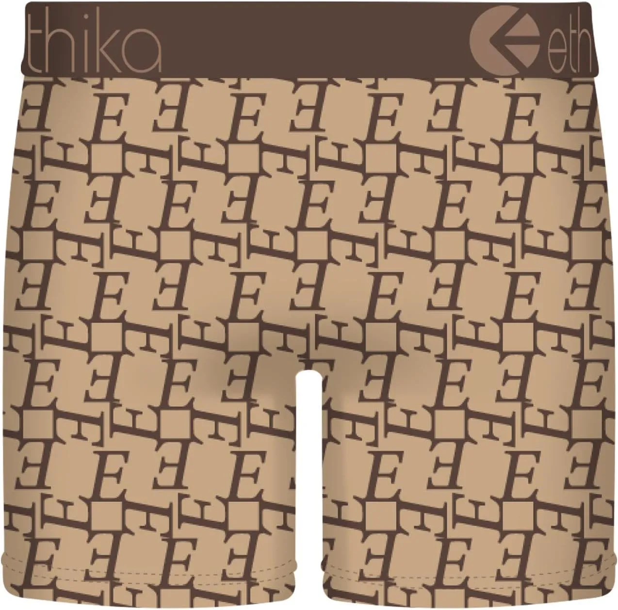 Ethika Mens Premium Modal MID Boxer Brief | E - Gridlock