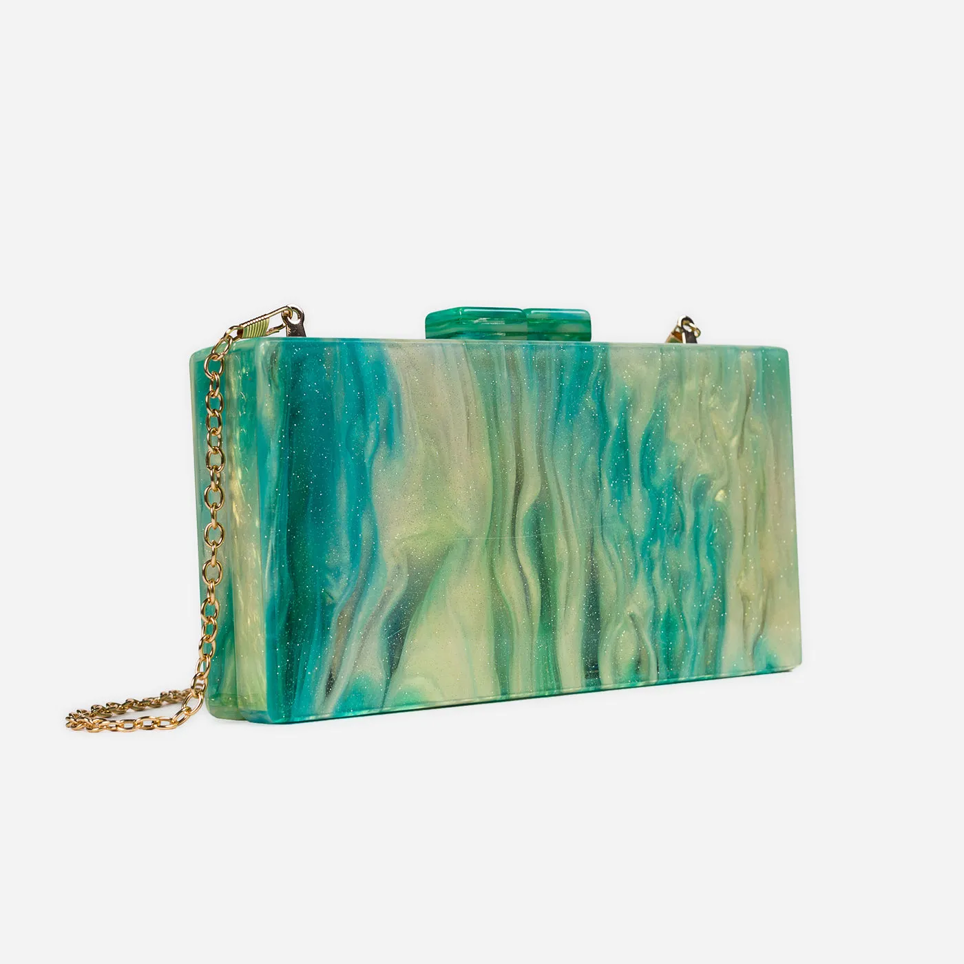 Glitz Marble Clutch Gerald Bags