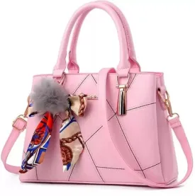 Gravon Women's Chic Beige PU Leather Crossbody Bag for Everyday Use