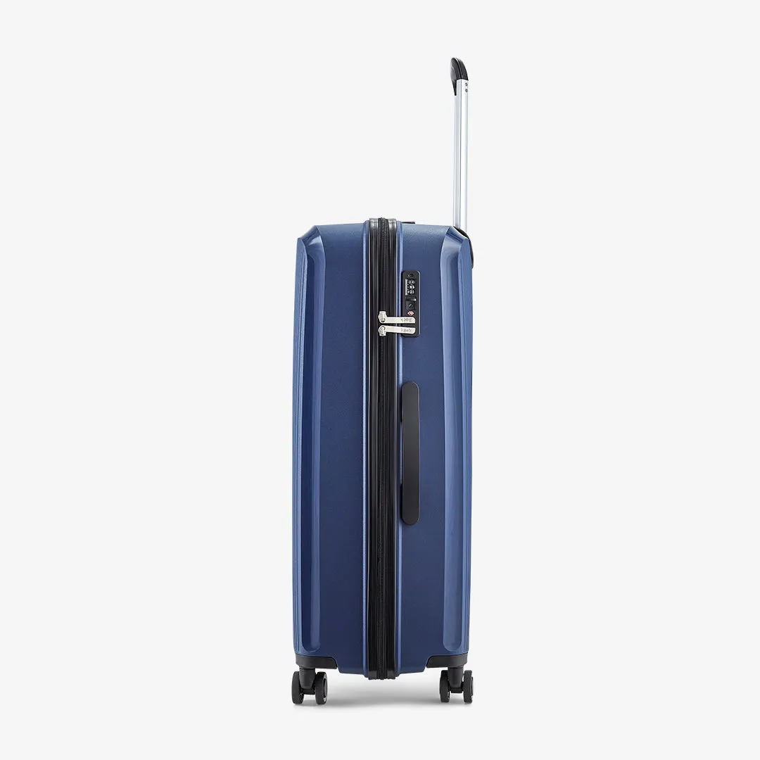 Hudson Large Suitcase in Navy