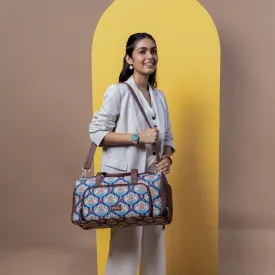 Kovil Blue Weekender Duffel Bag