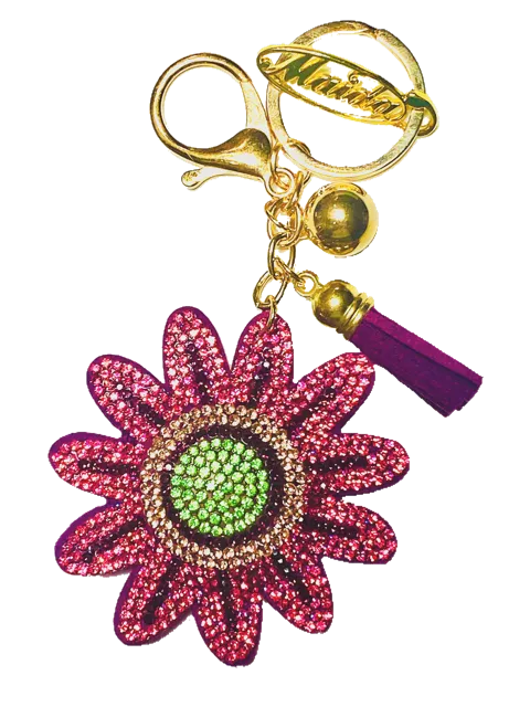 LA PALOMA FLOWER KEY CHAIN - EXCLUSIVE