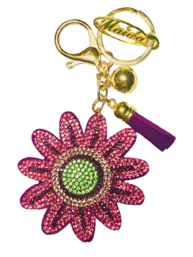 LA PALOMA FLOWER KEY CHAIN - EXCLUSIVE