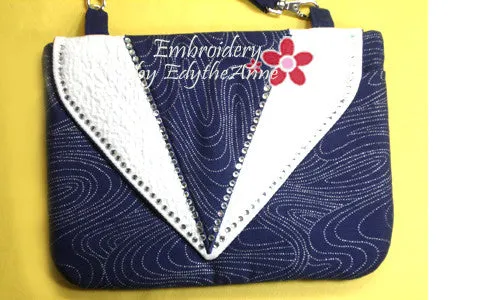 LADY ELEGANCE BAG with RHINESTONE OPTIONS -  INSTANT DOWNLOAD