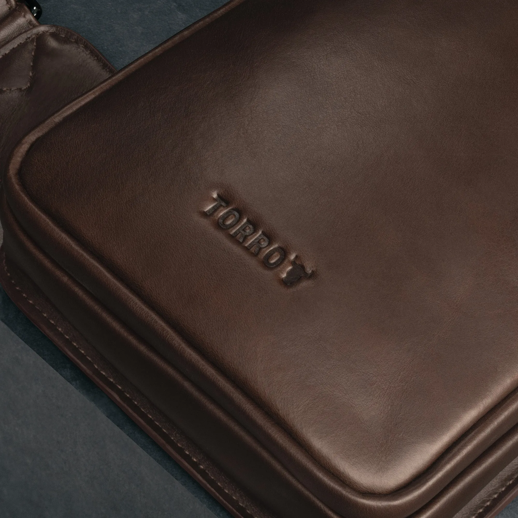 Leather Crossbody Sling Bag