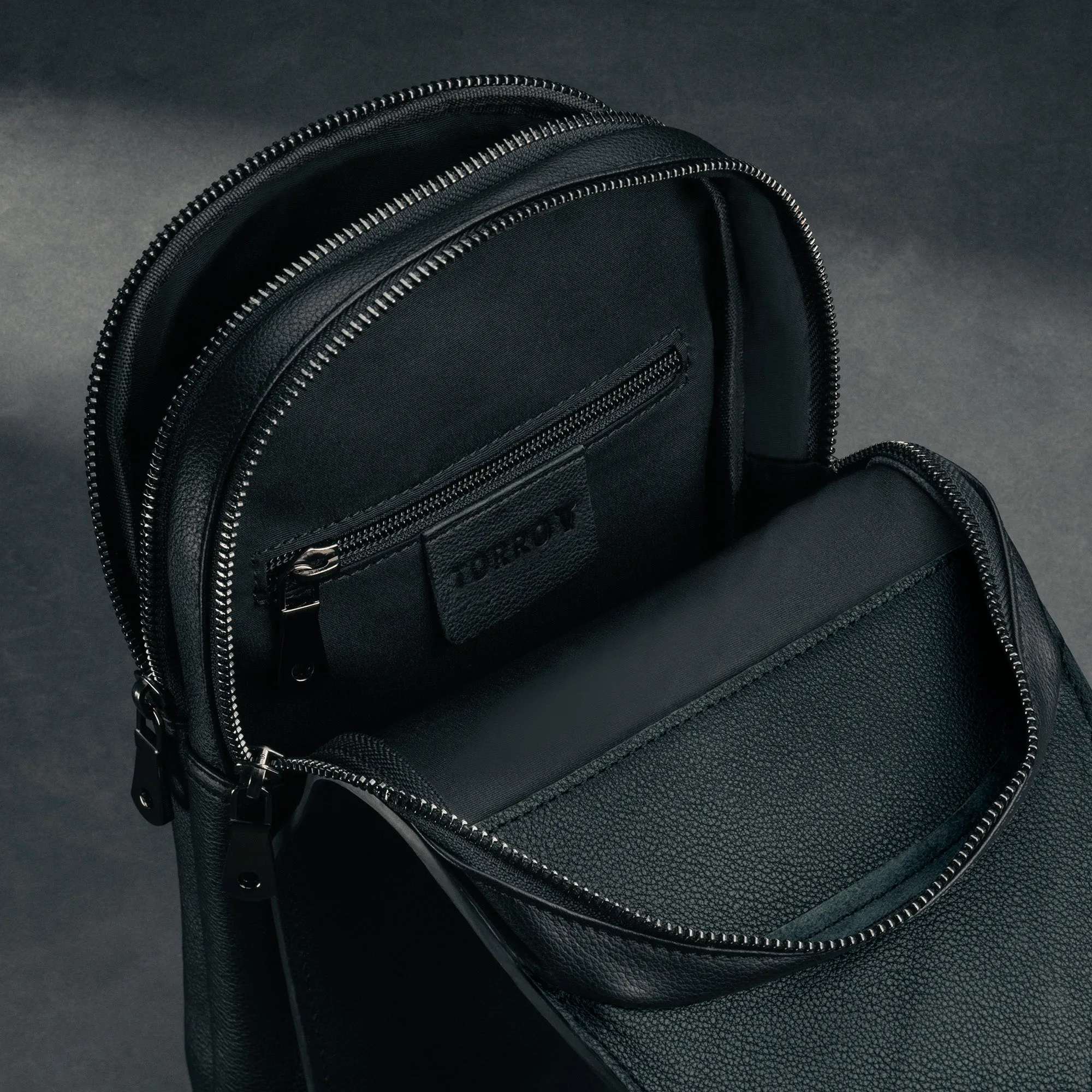 Leather Crossbody Sling Bag