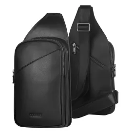 Leather Crossbody Sling Bag