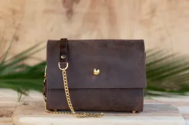 MEDIUM LEATHER HANDBAG