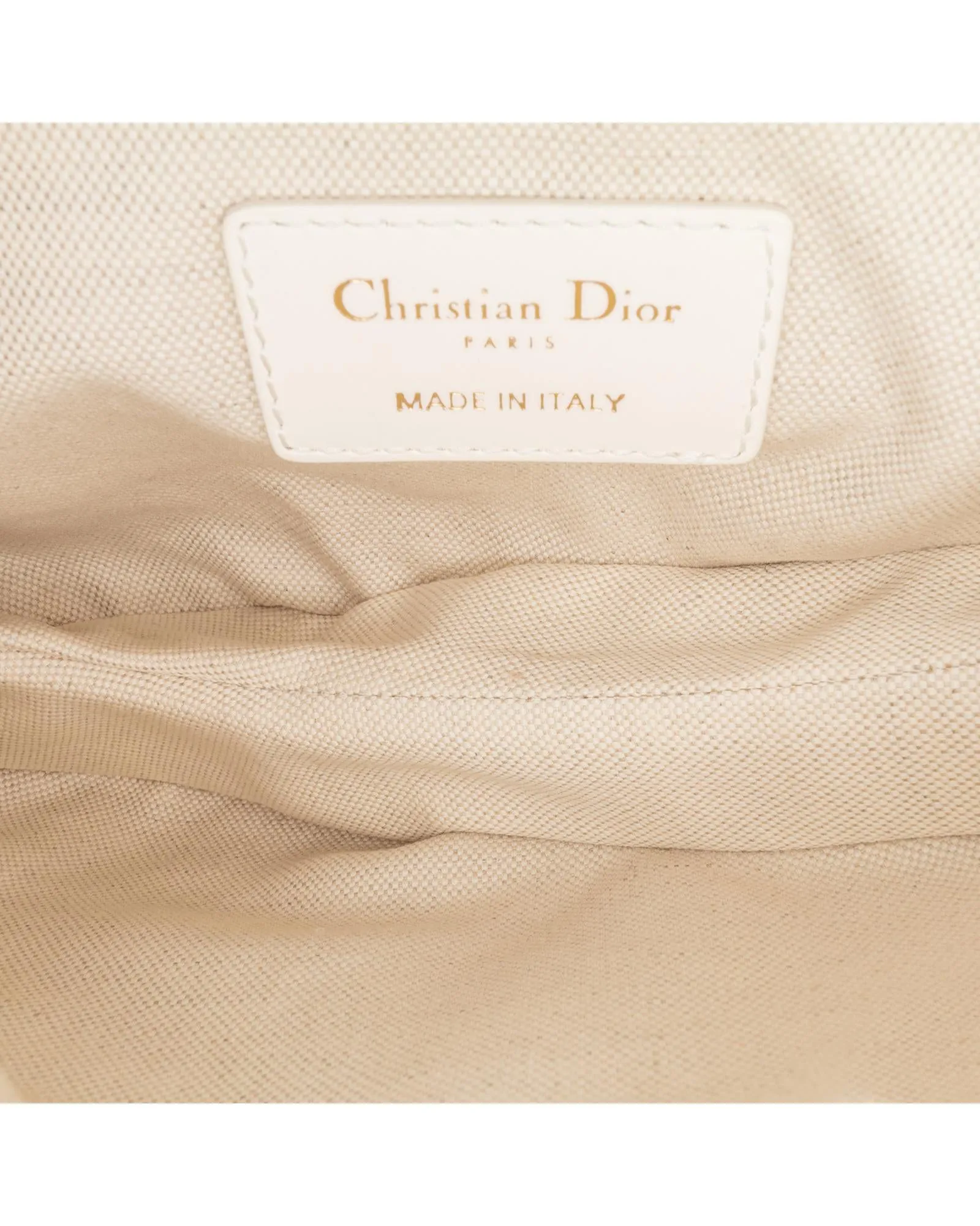 Mini Oblique Saddle Canvas Body with Leather Handle