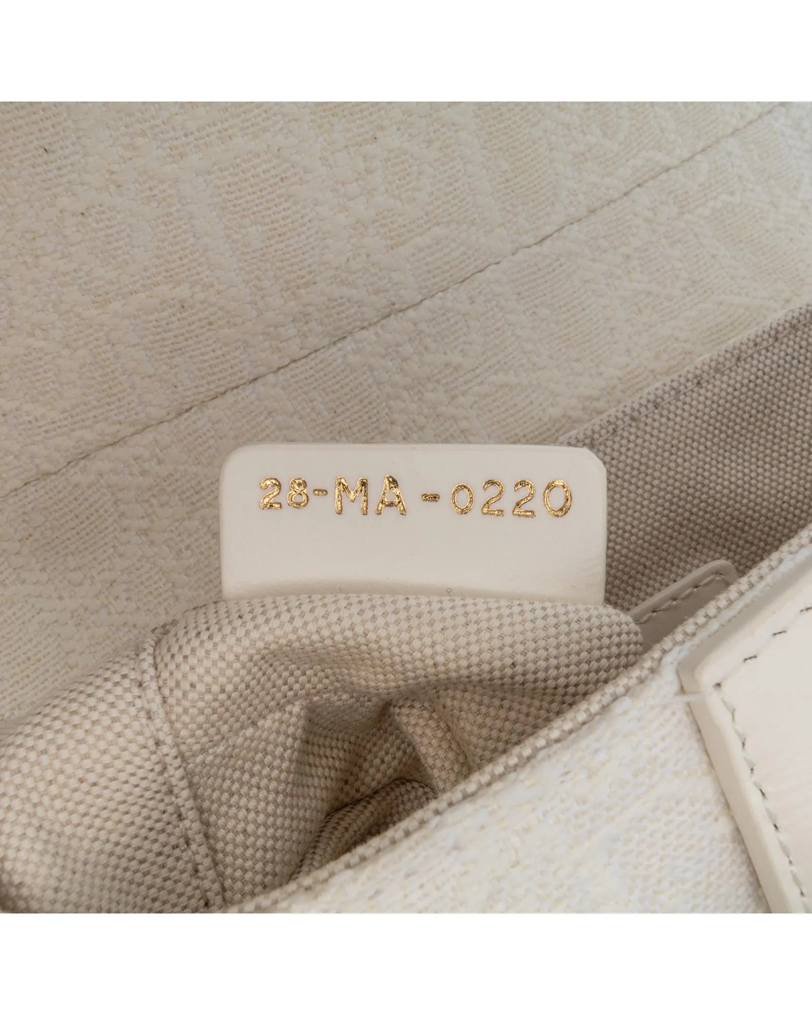 Mini Oblique Saddle Canvas Body with Leather Handle