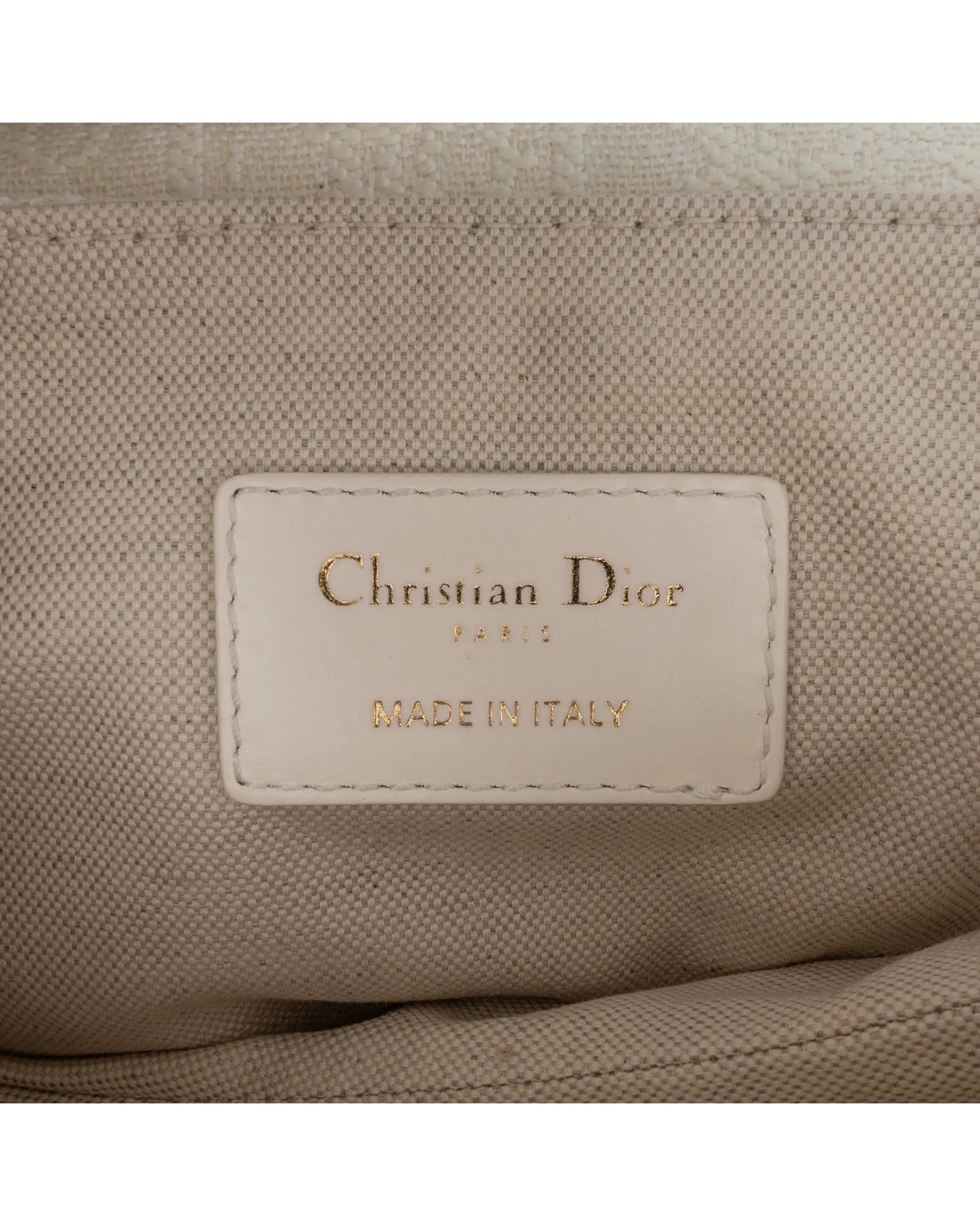 Mini Oblique Saddle Canvas Body with Leather Handle