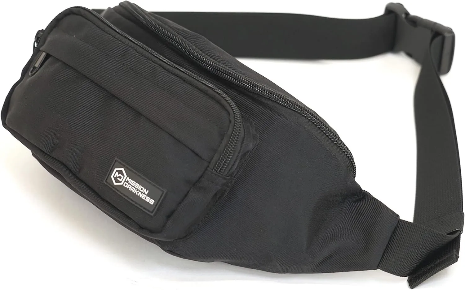 Mission Darkness FreeRoam Faraday Belt Bag // Fanny Pack Travel Sling with RF/EMF Shielding Liner. Signal Blocking Anti-tracking Data Privacy Mobile Device Security. Fits Cell Phones   Accessories