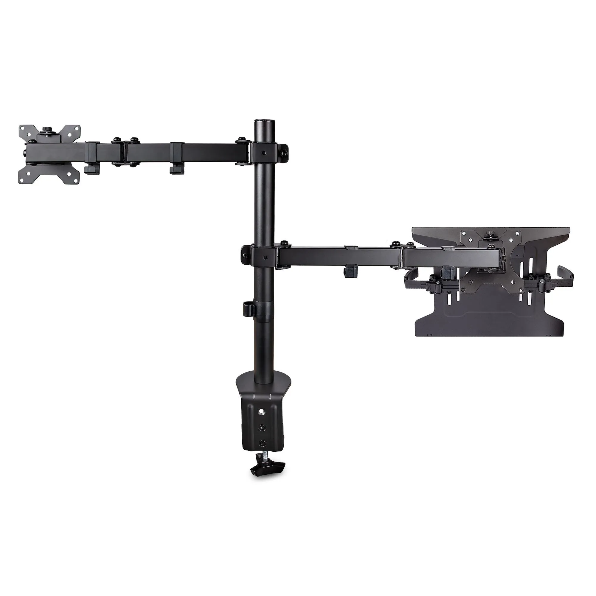 Monitor Arm Laptop Desk Tray