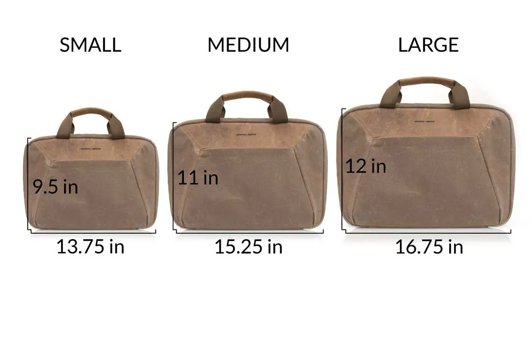 NEW! Zip Laptop Brief