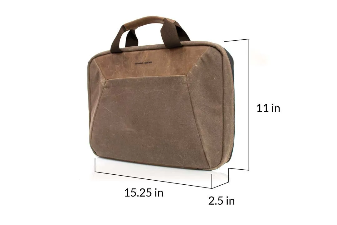 NEW! Zip Laptop Brief