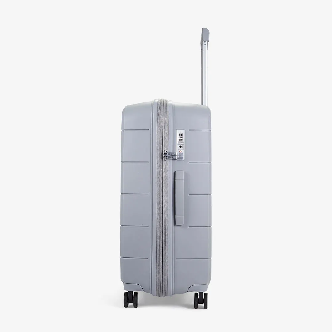 Pixel Medium Suitcase in Grey
