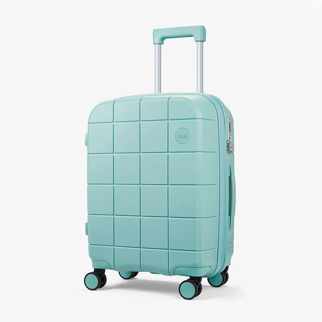 Pixel Small Suitcase in Pastel Green