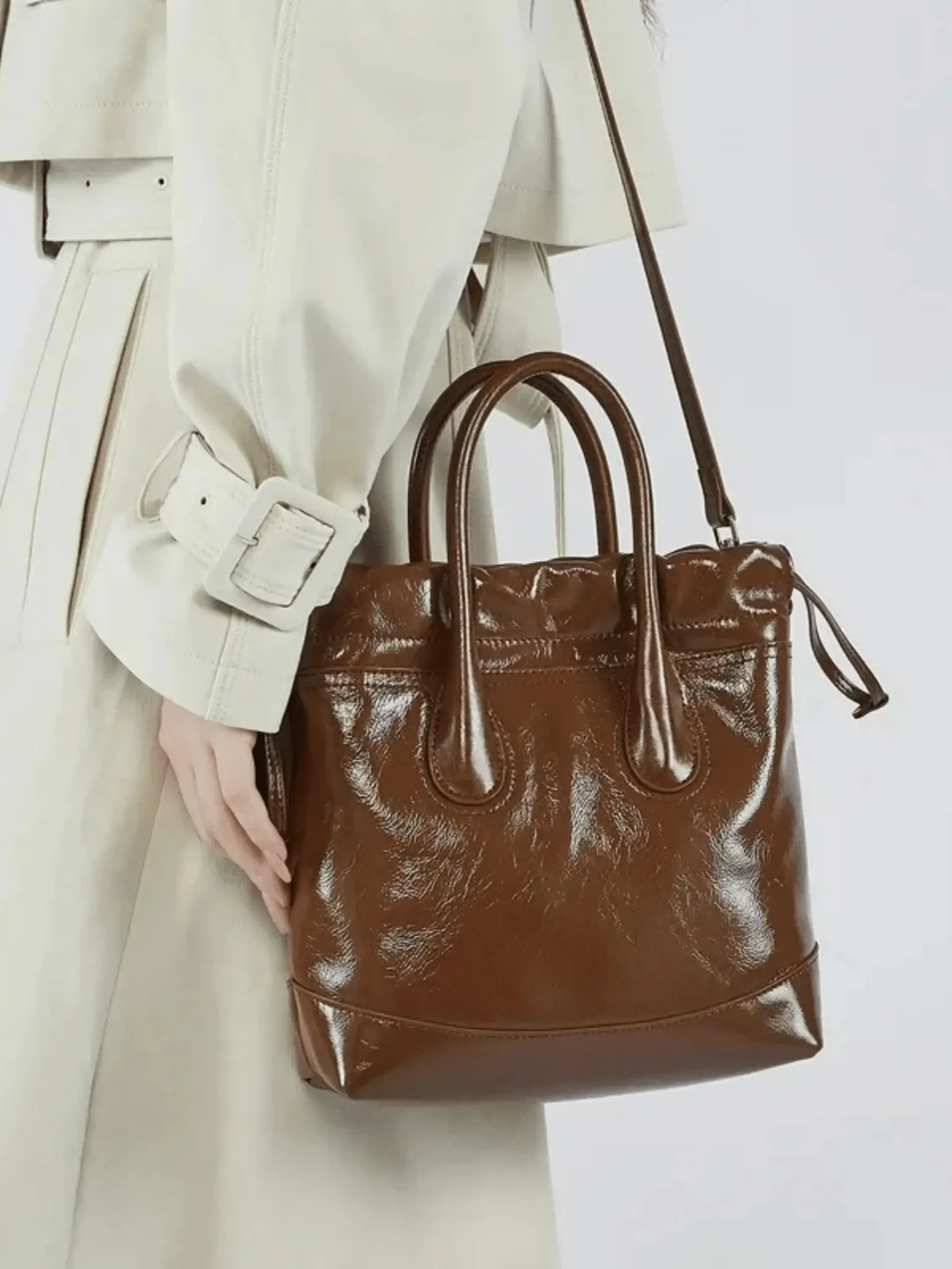 Polly | Glossy Tote Bag