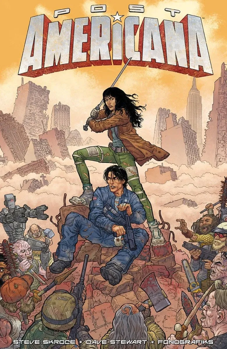 Post Americana TP by Steve Skroce