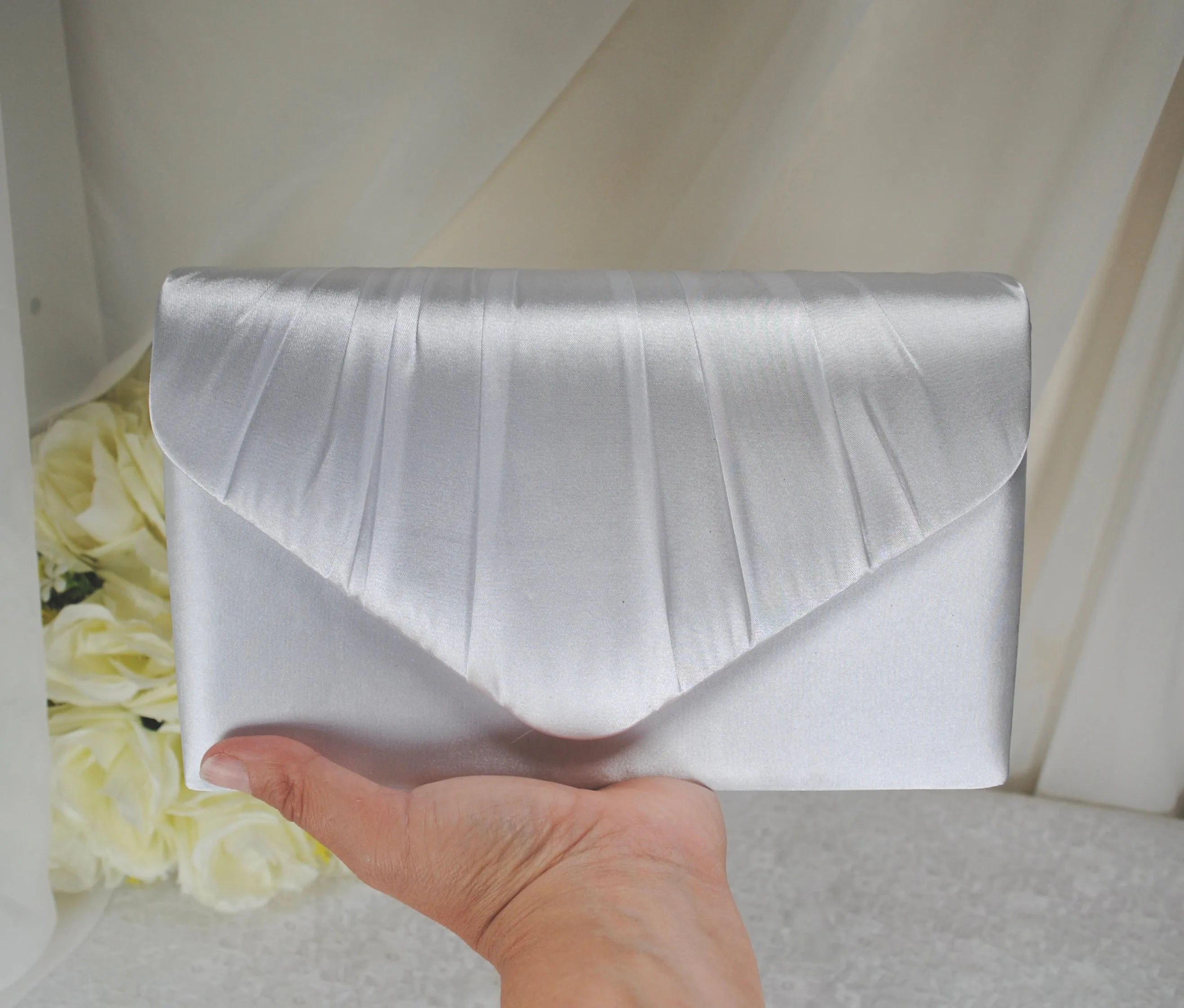 Satin Clutch Bag  | Over 25 Colours