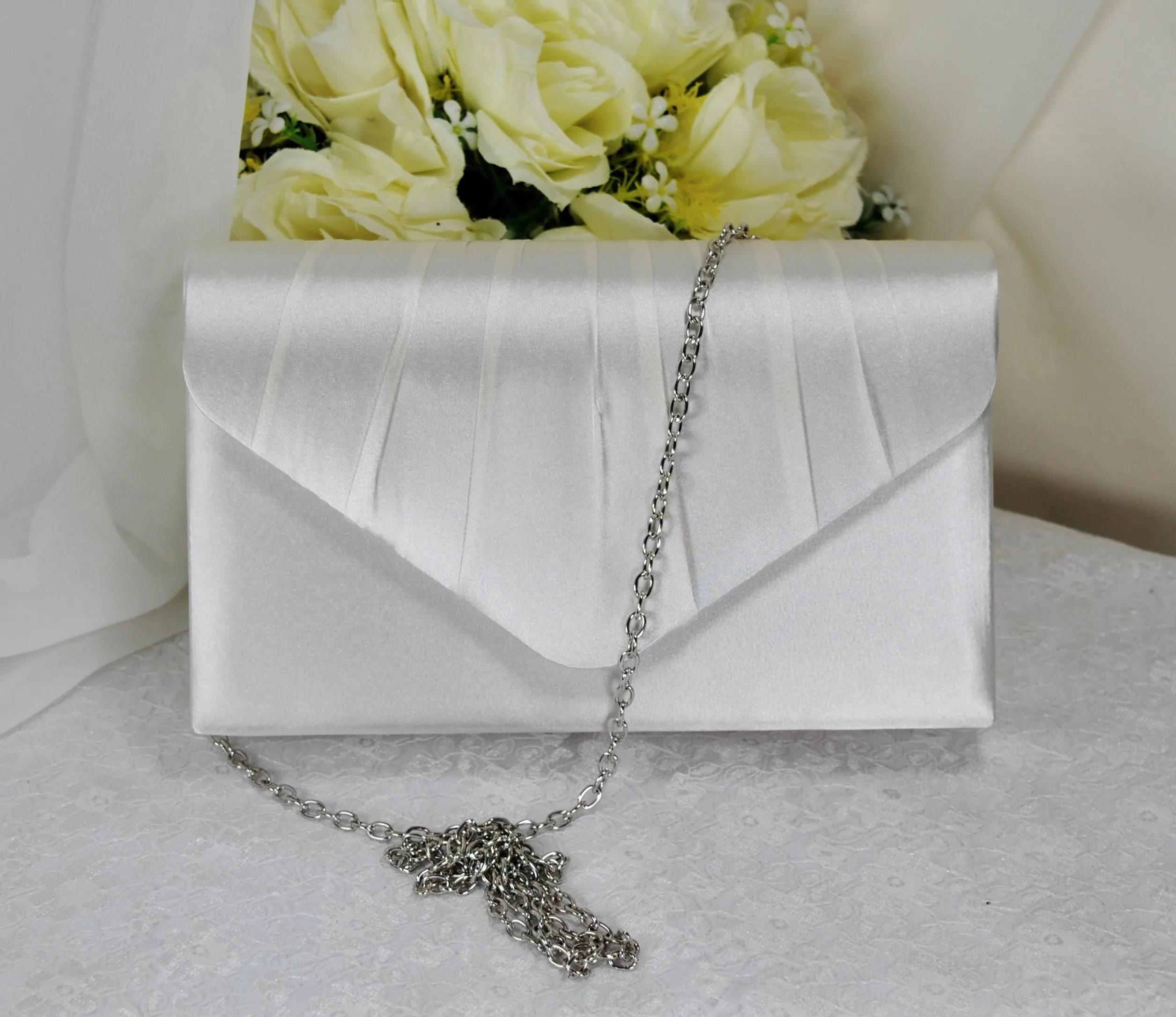 Satin Clutch Bag  | Over 25 Colours
