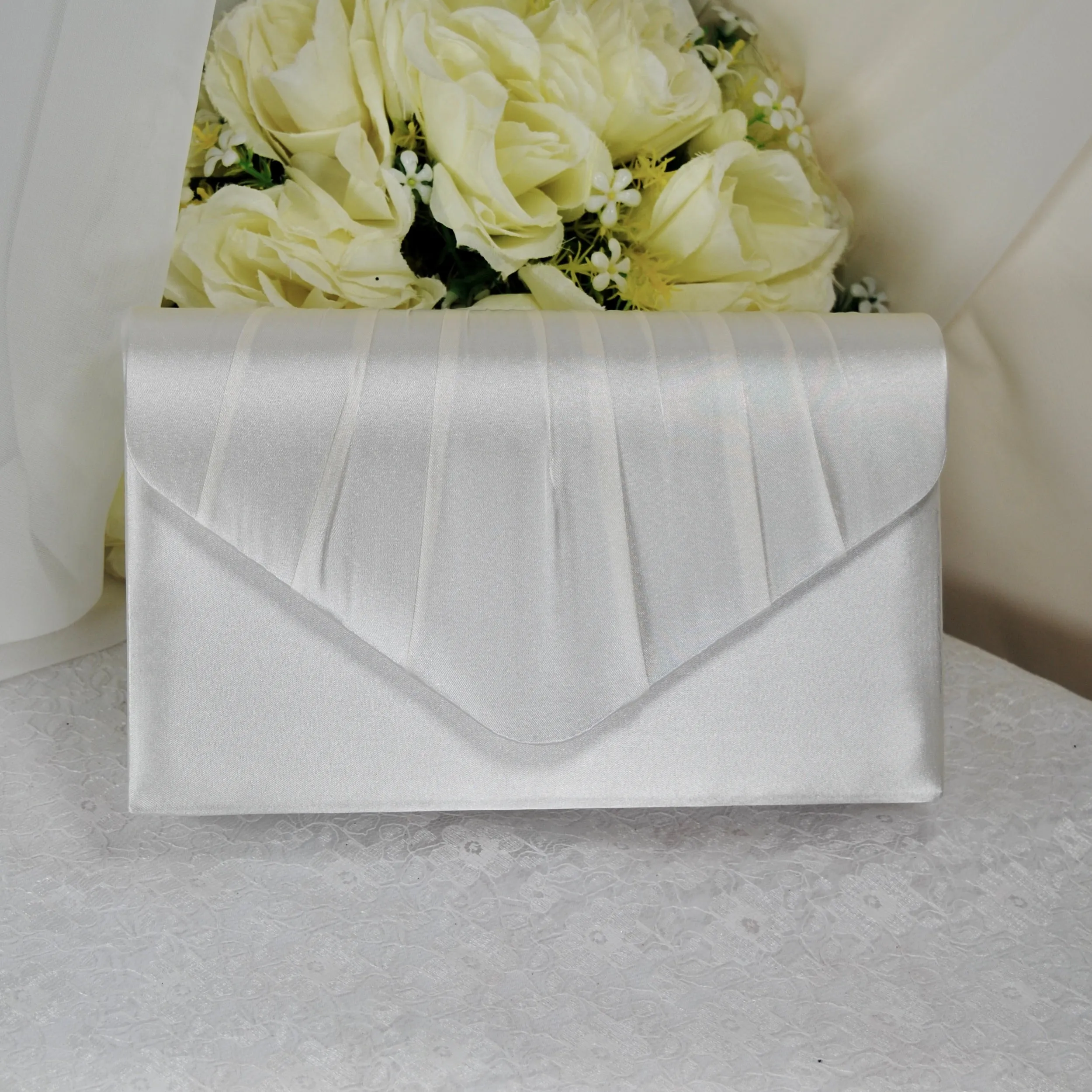 Satin Clutch Bag  | Over 25 Colours