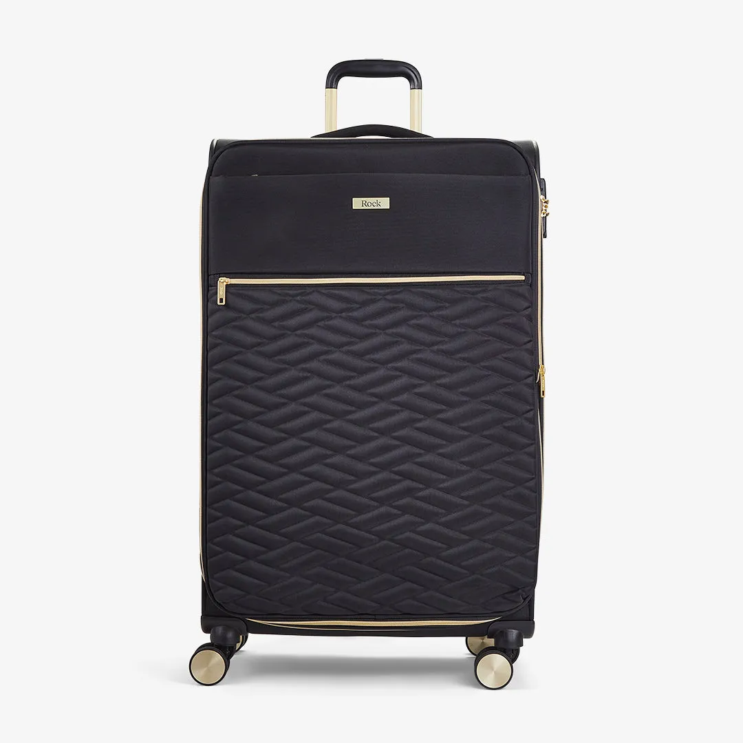 Sloane Large Suitcase in Black