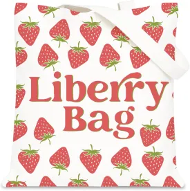 Strawberry Tote Bag for Girls, Strawberry Gifts Tote bag for Summer Daughter Besties Friends