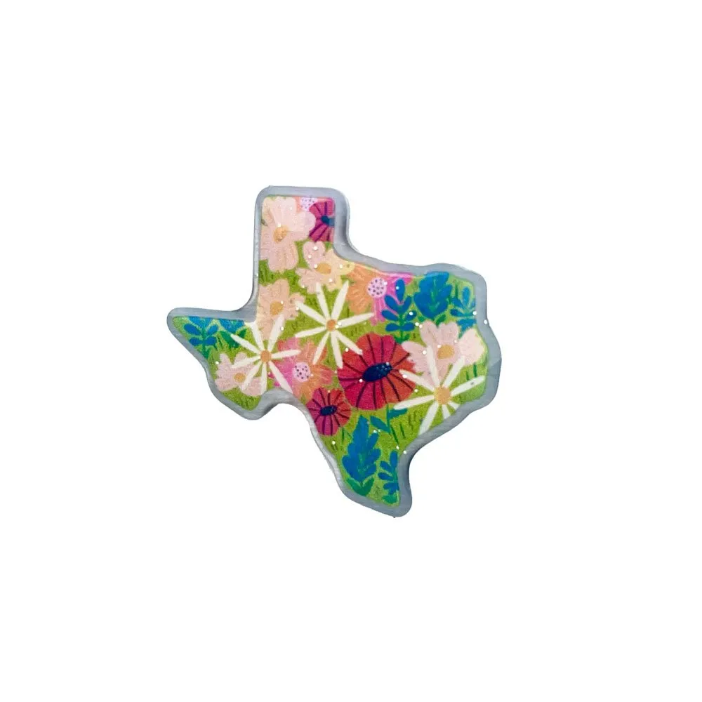 Texas Wildflower Eco Metal Pin