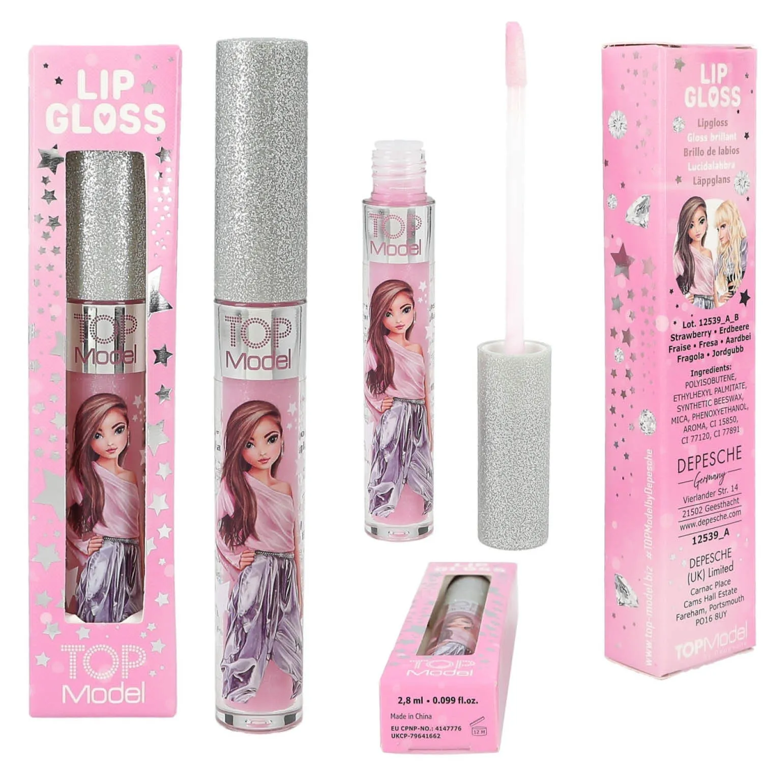 TOPModel  Glitter Queen Lip Gloss - Choice of 2